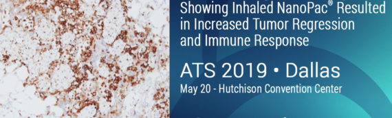 NanOlogy to Present Preclinical Lung Cancer Study Showing Inhaled NanoPac® Resulted in Increased Tumor Regression and Immune Response