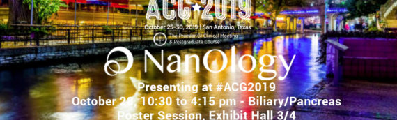 NanOlogy to Present Interim Data for Pancreatic Cancer and Mucinous Cystic Neoplasms of the Pancreas with Local Injection of NanoPac®